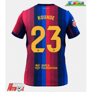 Barcelona Jules Kounde #23 Primera Equipación 2026-27 Manga Corta